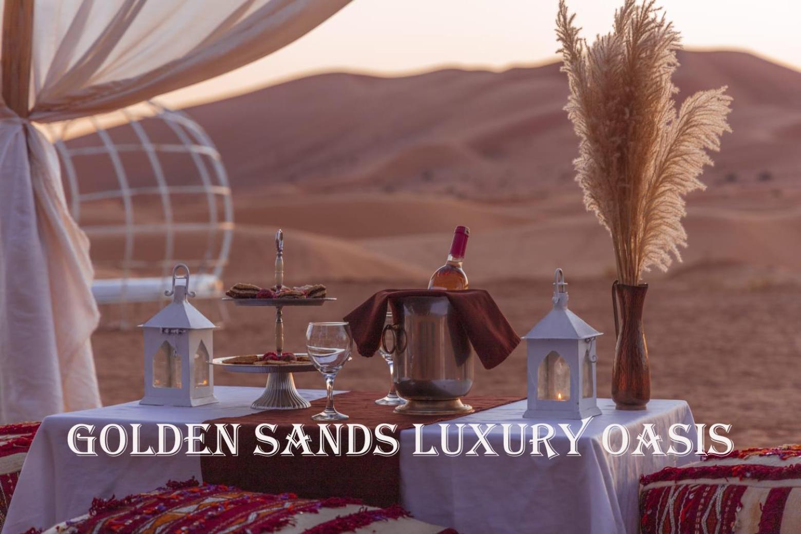 Noble Sands Luxury Camp Merzouga Esterno foto
